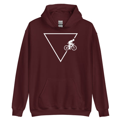 Dreieck 1 und Radfahren - Unisex Hoodie fahrrad xxx yyy zzz Maroon