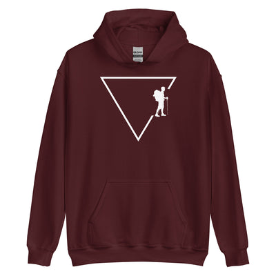 Dreieck 1 und Wandern - Unisex Hoodie wandern xxx yyy zzz Maroon