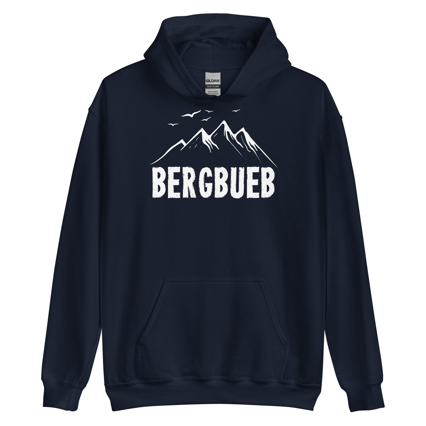 Bergbueb - Unisex Hoodie berge Navy