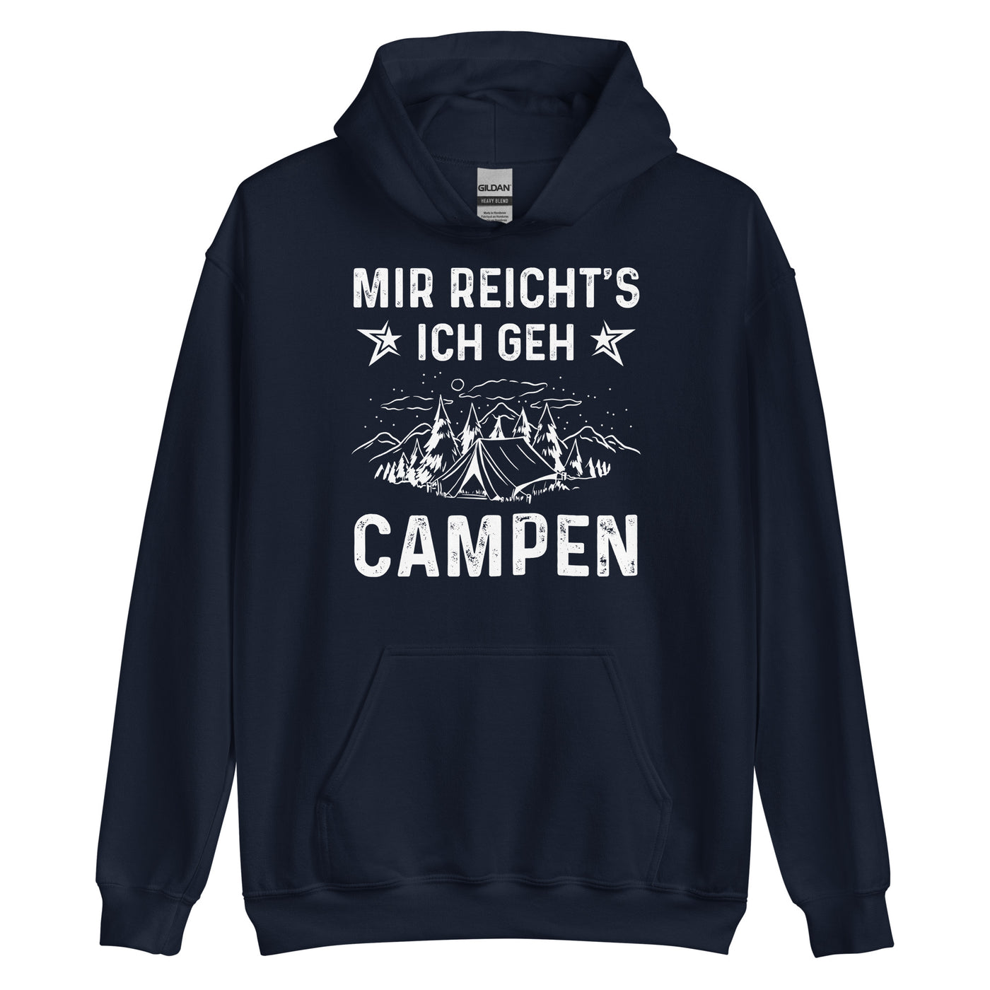 Mir Reicht's Ich Gen Campen - Unisex Hoodie camping xxx yyy zzz Navy