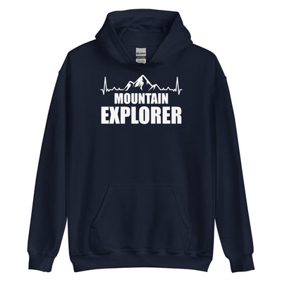 Berge Explorer 1 - Unisex Hoodie berge xxx yyy zzz Navy