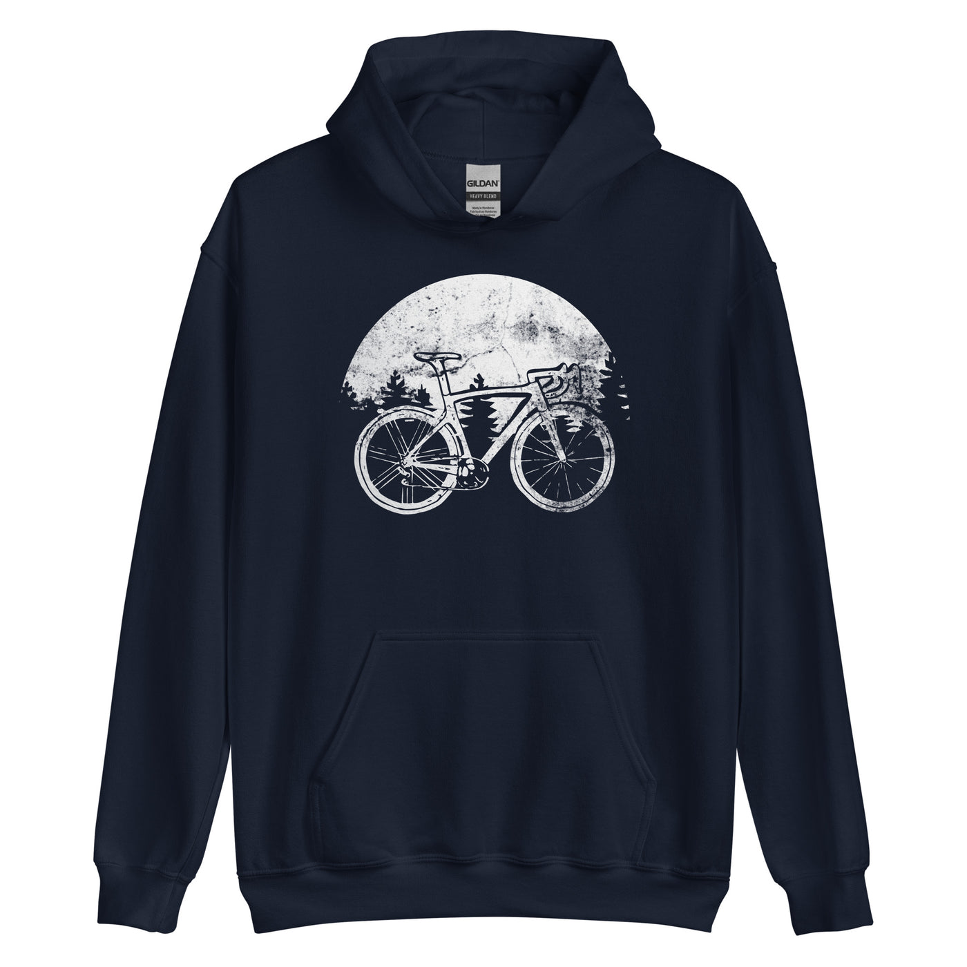 Sonne_-_Radfahren_-_(F)_(2) - Unisex Hoodie xxx yyy zzz Navy