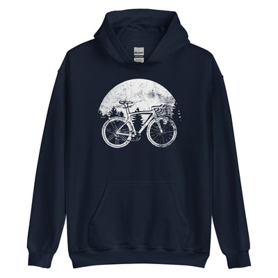 Sonne - Radfahren - - Unisex Hoodie fahrrad xxx yyy zzz Navy