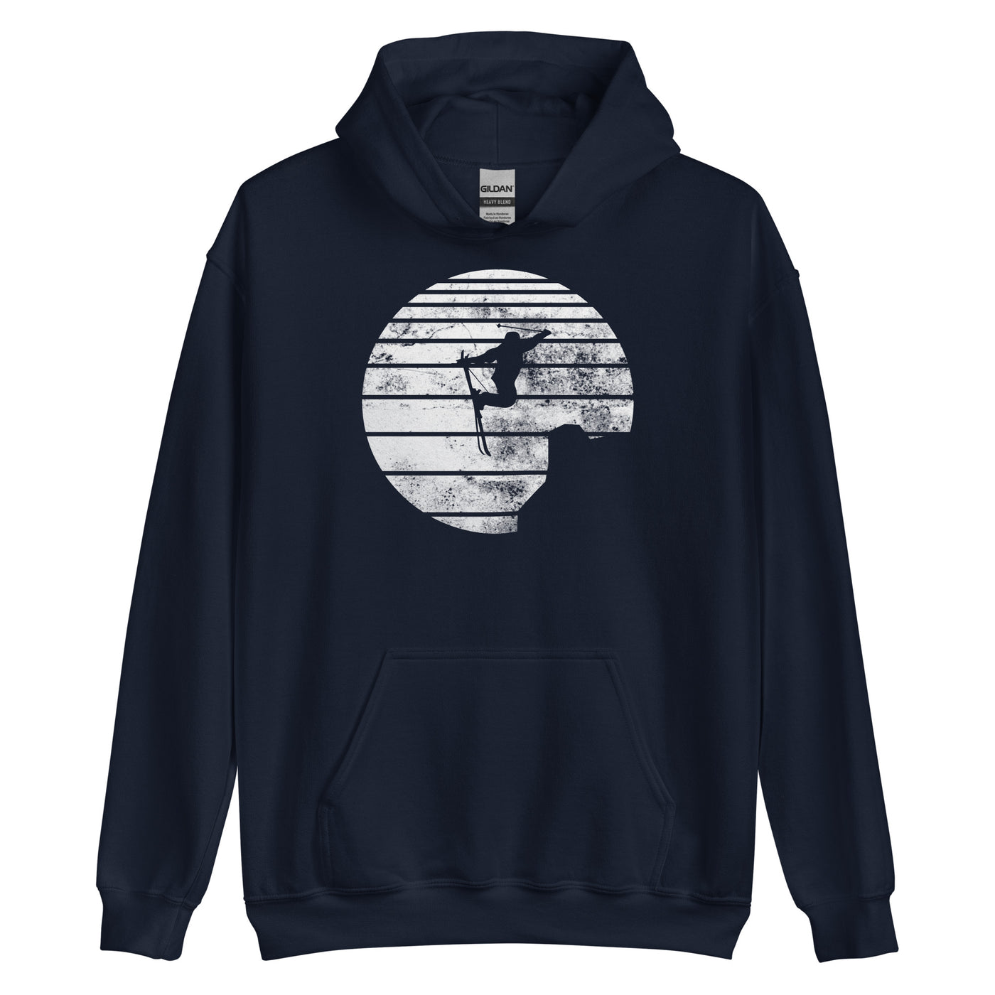 Sonne - Skifahren - Unisex Hoodie klettern ski xxx yyy zzz Navy