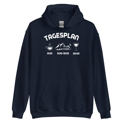 Tagesplan - - Unisex Hoodie berge xxx yyy zzz Navy