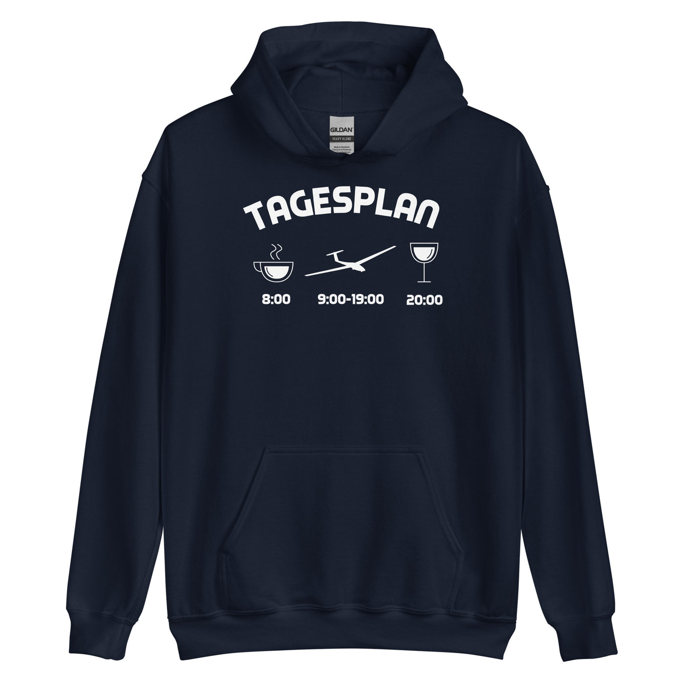 Tagesplan - Unisex Hoodie berge xxx yyy zzz Navy