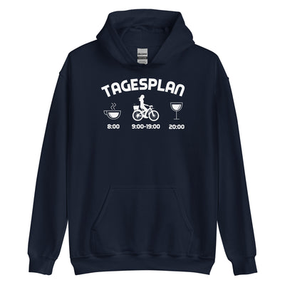 Tagesplan - Unisex Hoodie fahrrad xxx yyy zzz Navy