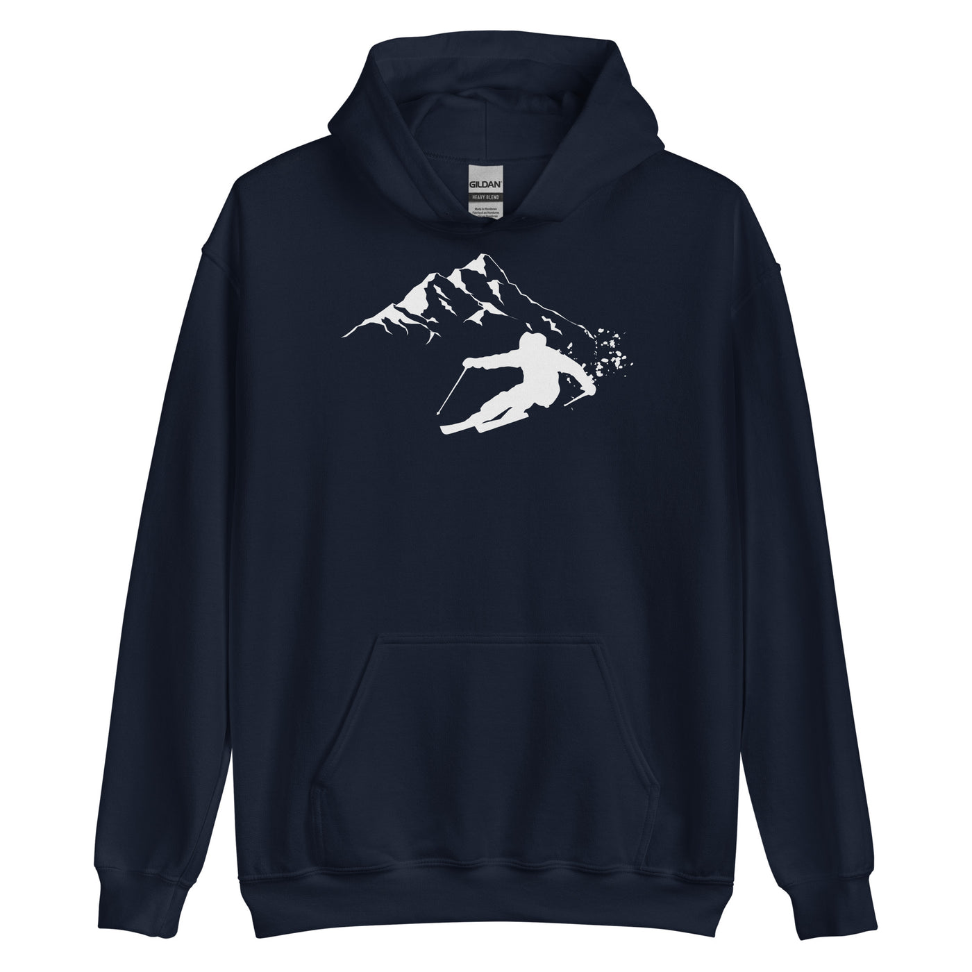 Tiefschnee Skier - Unisex Hoodie klettern ski xxx yyy zzz Navy