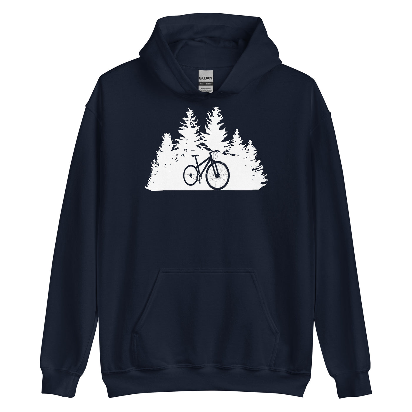 Bäume - Radfahren - - Unisex Hoodie fahrrad xxx yyy zzz Navy