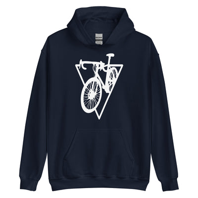 Dreieck - Radfahren - Unisex Hoodie fahrrad xxx yyy zzz Navy