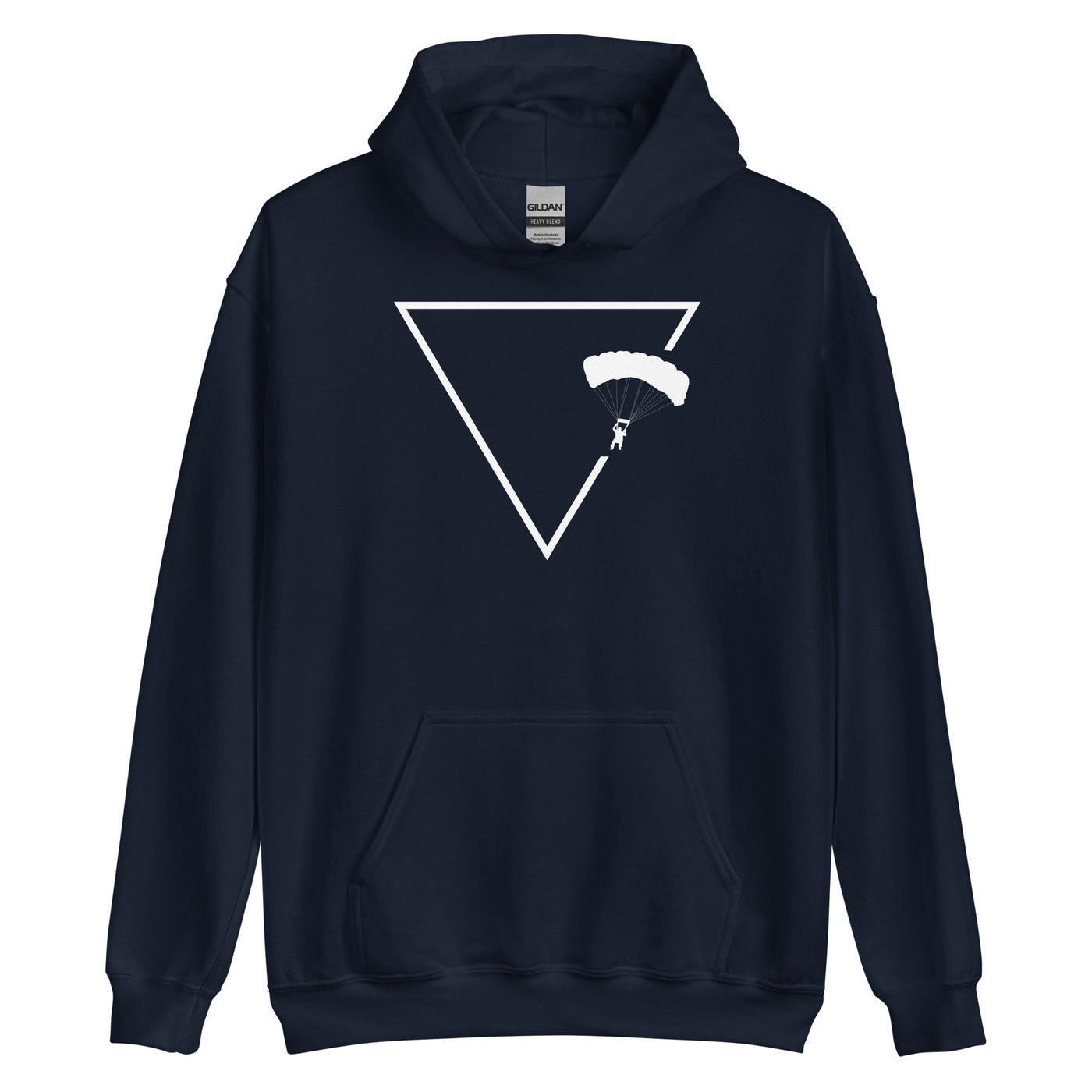 Dreieck 1 und Paragleiten - Unisex Hoodie berge xxx yyy zzz Navy