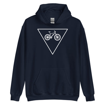 Dreieck und Ebike - (E) - Unisex Hoodie e-bike xxx yyy zzz Navy