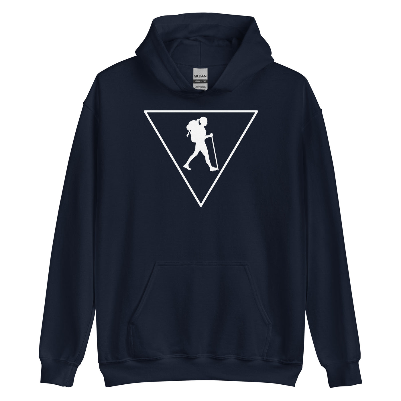 Dreieck und Wandern - (W) - Unisex Hoodie wandern xxx yyy zzz Navy