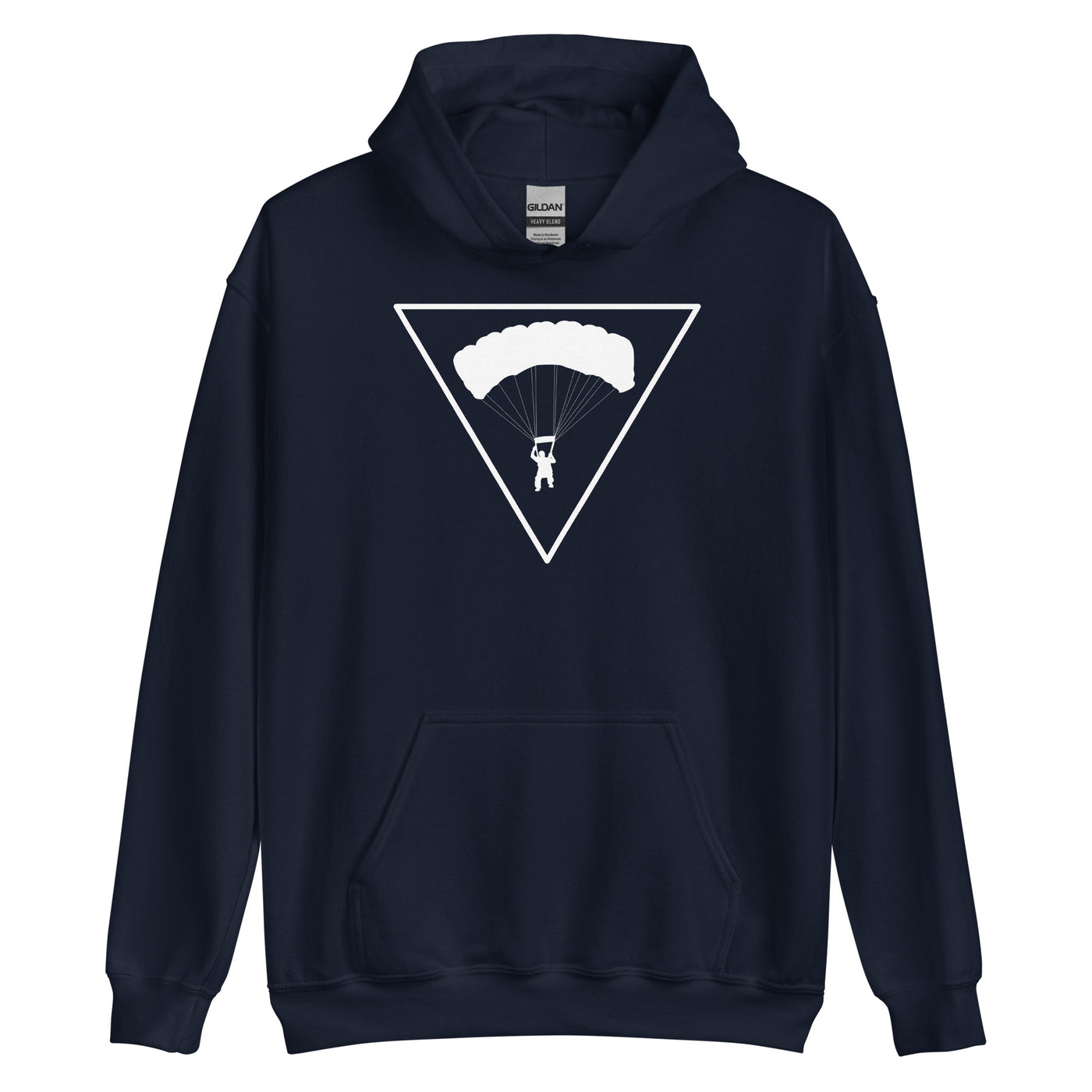 Dreieck und Paragleiten - Unisex Hoodie berge xxx yyy zzz Navy