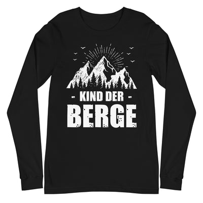 Kind Der Berge - Longsleeve (Unisex) berge xxx yyy zzz Black