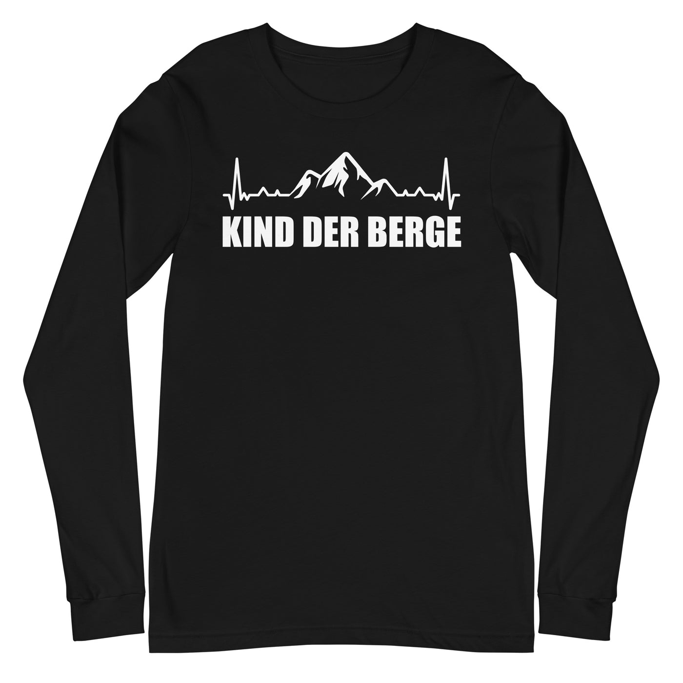 Kind Der Berge 1 - Longsleeve (Unisex) berge xxx yyy zzz Black