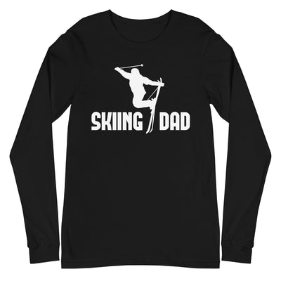 Skifahren Dad - Longsleeve (Unisex) klettern ski xxx yyy zzz Black