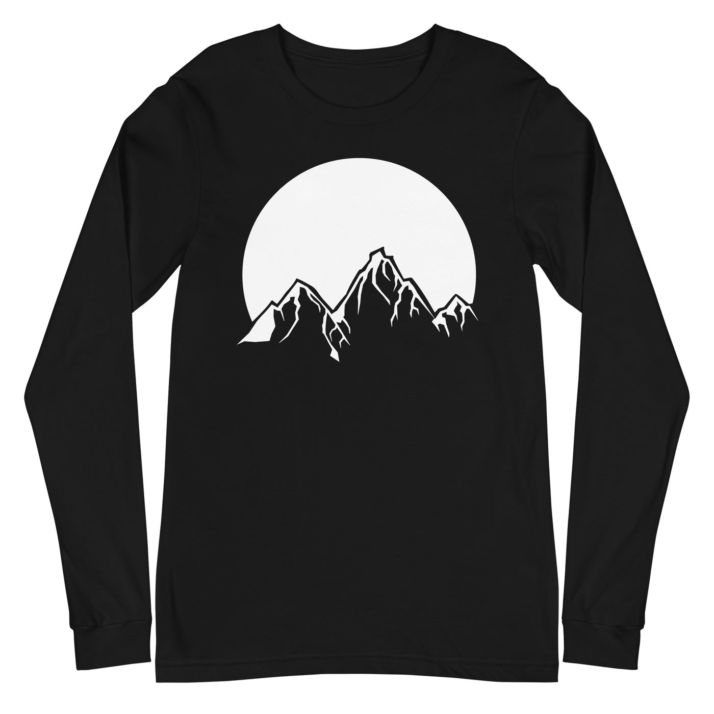 Sonne - Berge - - Longsleeve (Unisex) berge xxx yyy zzz Black