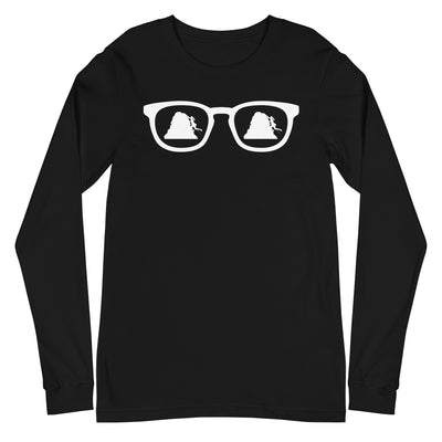 Sonnenbrille und Klettern 1 - Longsleeve (Unisex) klettern xxx yyy zzz Black