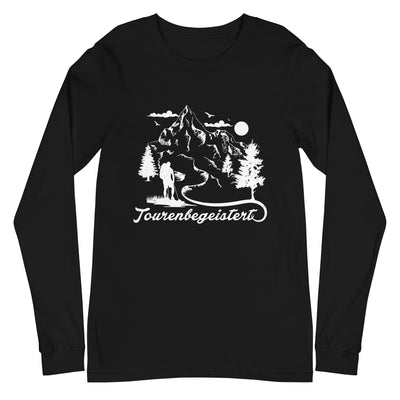 Tourenbegeistert - Longsleeve (Unisex) wandern xxx yyy zzz Black