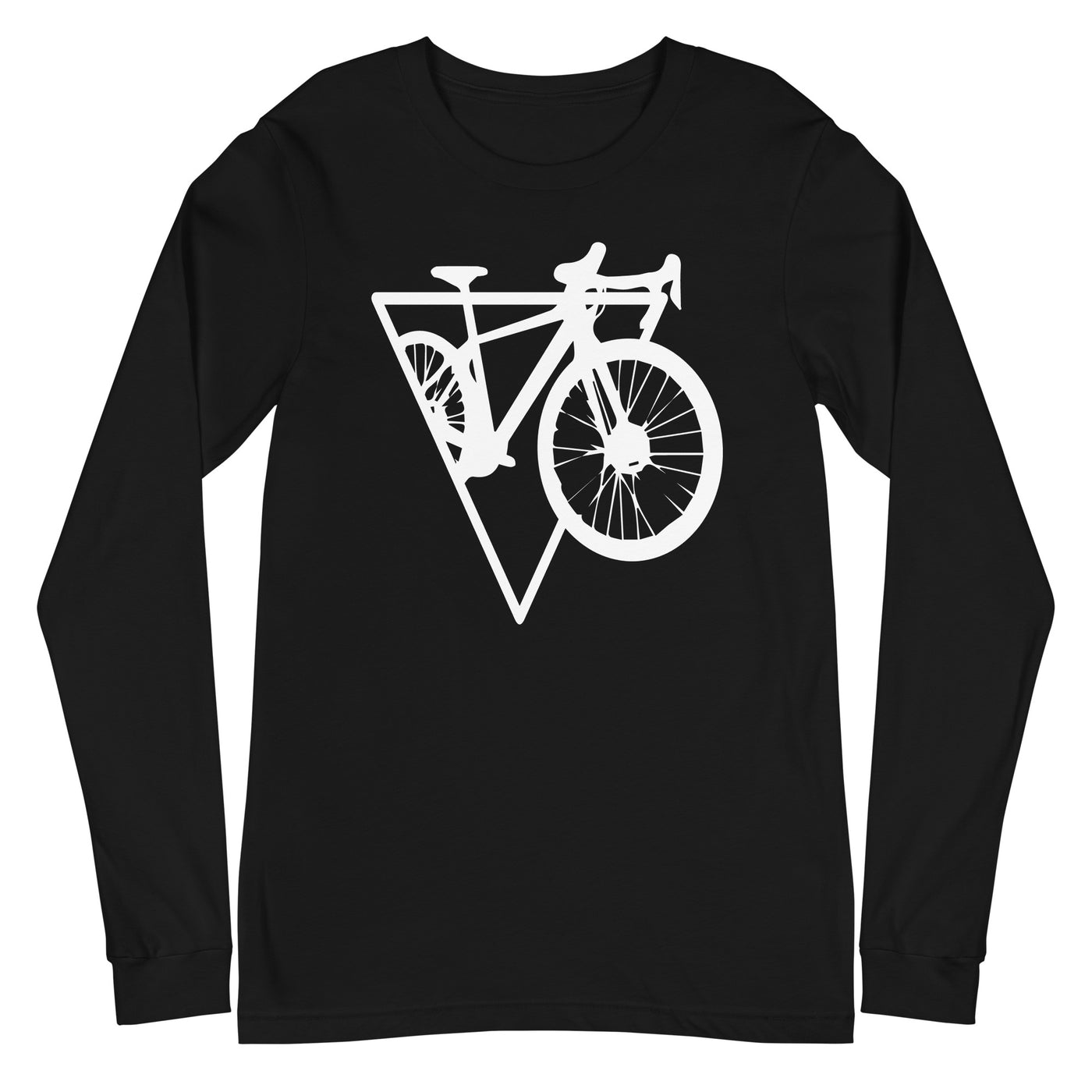 Dreieck - Radfahren - Longsleeve (Unisex) fahrrad xxx yyy zzz Black