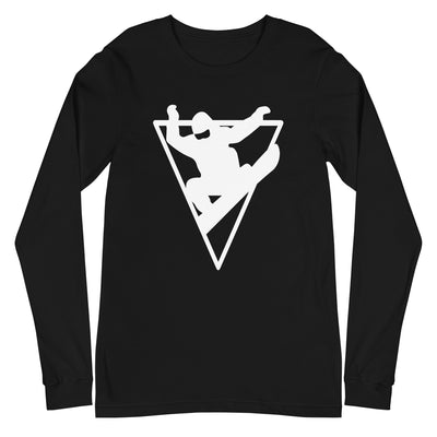 Dreieck - Snowboarding - Longsleeve (Unisex) snowboarden xxx yyy zzz Black