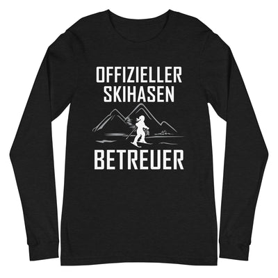 Skihasen Betreuer - Longsleeve (Unisex) ski Black Heather