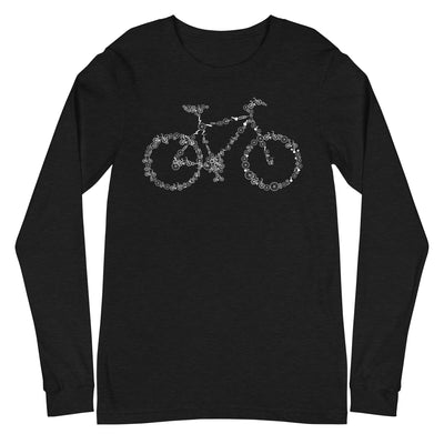 Fahrrad Kollektiv - Longsleeve (Unisex) fahrrad mountainbike Black Heather