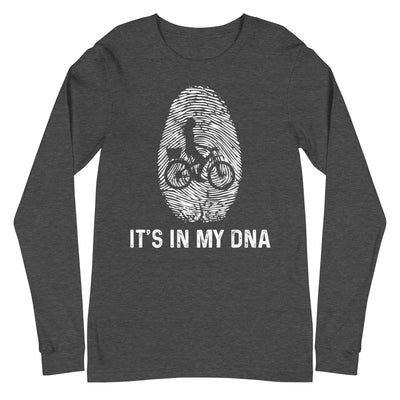 It's In My DNA 2 - Longsleeve (Unisex) fahrrad xxx yyy zzz Dark Grey Heather