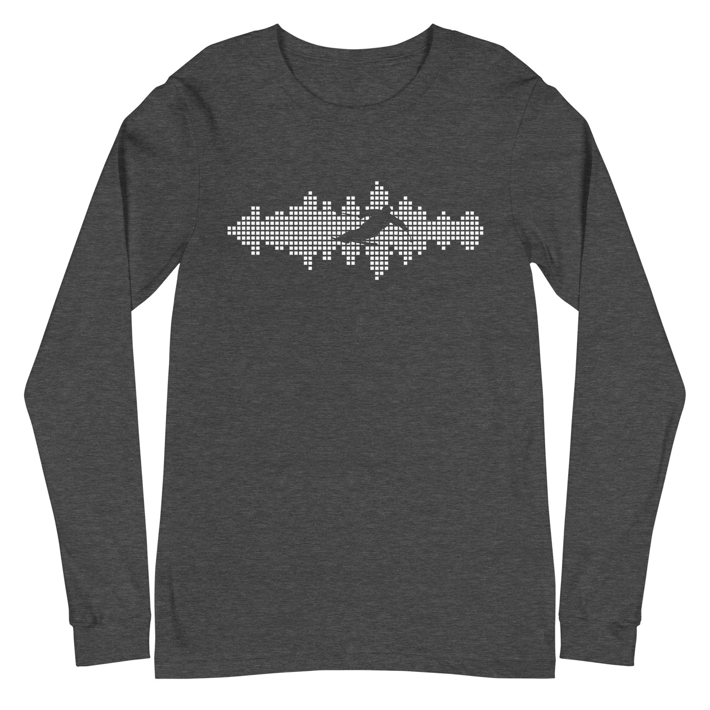 Schallwellen - Skifahren - Longsleeve (Unisex) klettern ski xxx yyy zzz Dark Grey Heather