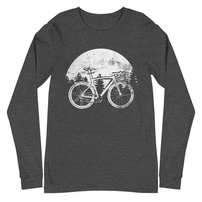 Sonne_-_Radfahren_-_(F)_(2) - Longsleeve (Unisex) xxx yyy zzz Dark Grey Heather