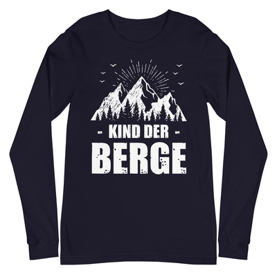 Kind Der Berge - Longsleeve (Unisex) berge xxx yyy zzz Navy