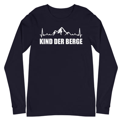 Kind Der Berge 1 - Longsleeve (Unisex) berge xxx yyy zzz Navy