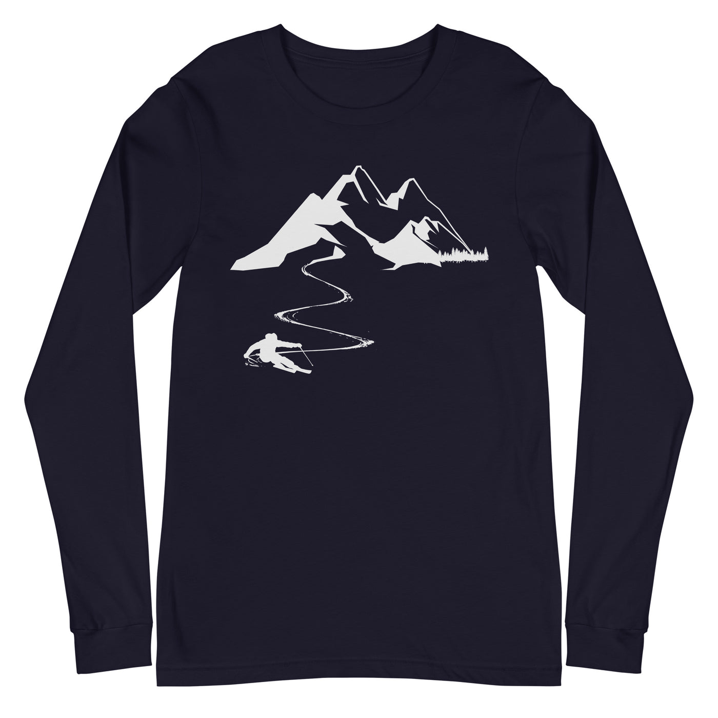 Skisüchtig - Longsleeve (Unisex) klettern ski xxx yyy zzz Navy