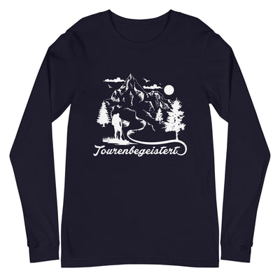 Tourenbegeistert - Longsleeve (Unisex) wandern xxx yyy zzz Navy