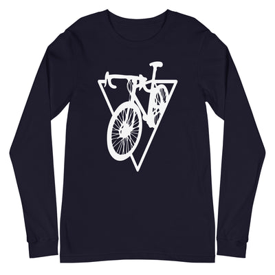 Dreieck - Radfahren - Longsleeve (Unisex) fahrrad xxx yyy zzz Navy