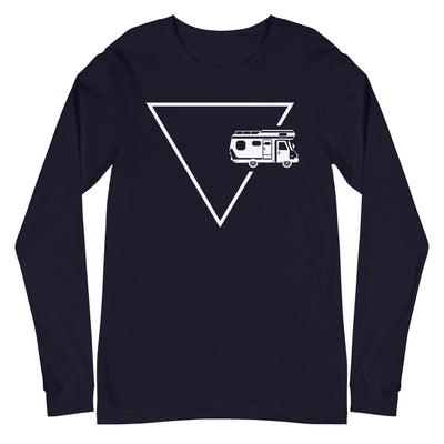 Dreieck 1 und Camping - Longsleeve (Unisex) camping xxx yyy zzz Navy