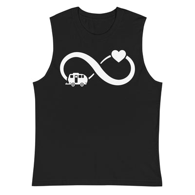 Infinity Heart and Camping 2 - Muskelshirt (Unisex) camping xxx yyy zzz Default Title