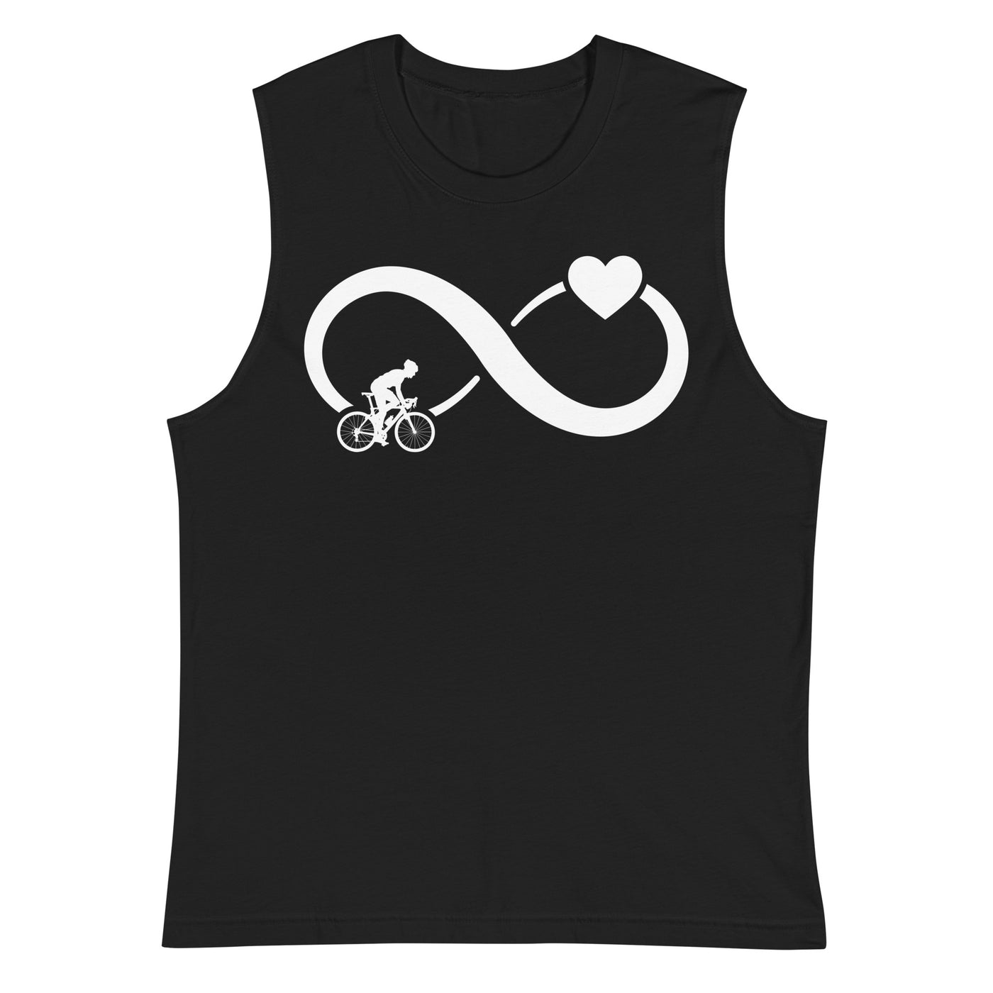 Infinity Heart and Cycling 1 - Muskelshirt (Unisex) fahrrad xxx yyy zzz Default Title