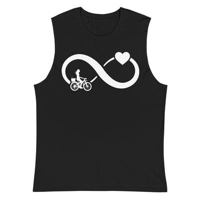 Infinity Heart and Cycling 2 - Muskelshirt (Unisex) fahrrad xxx yyy zzz Default Title