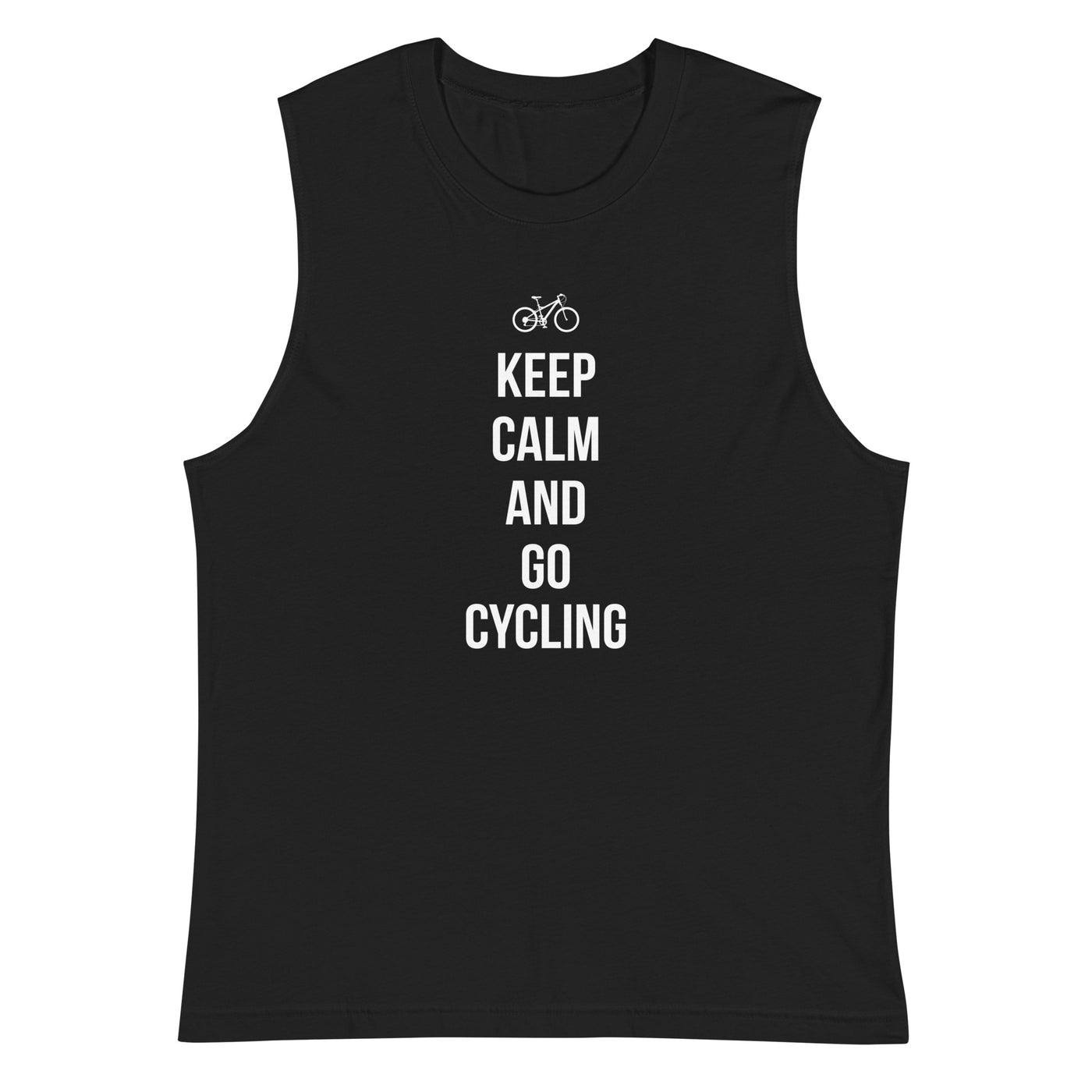 Keep calm and go cycling - Muskelshirt (Unisex) fahrrad xxx yyy zzz 2XL