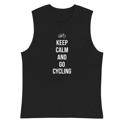 Keep calm and go cycling - Muskelshirt (Unisex) fahrrad xxx yyy zzz 2XL
