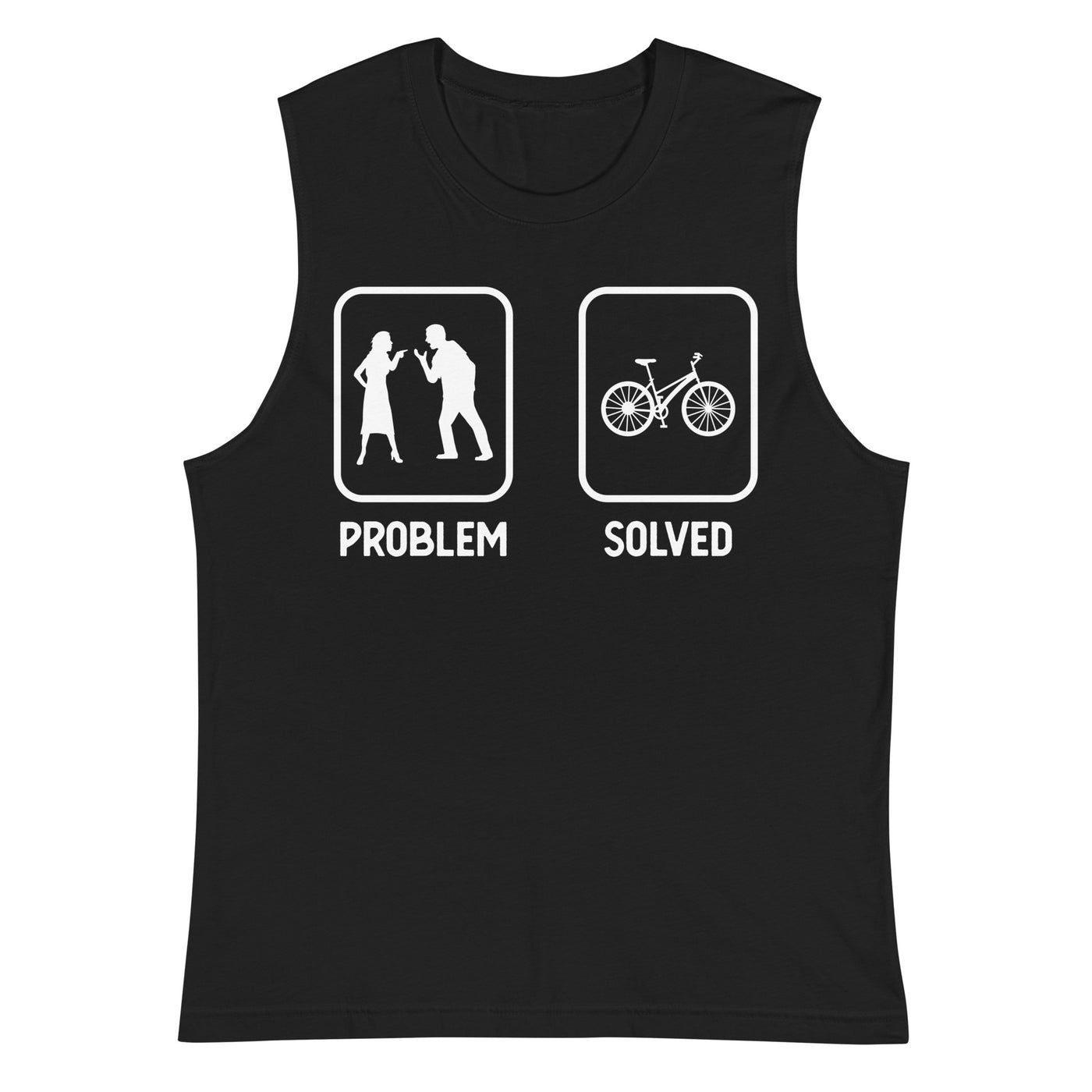 Problem Solved - Radfahren - Muskelshirt (Unisex) fahrrad xxx yyy zzz 2XL