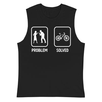 Problem Solved - E-Bike - (E) - Unisex Muscle Shirt | Bella + Canvas 3483 xxx yyy zzz 2XL