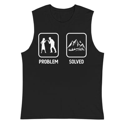 Problem Solved - Berge - (B) - Unisex Muscle Shirt | Bella + Canvas 3483 xxx yyy zzz 2XL
