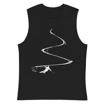 Skibrettln - - Unisex Muscle Shirt | Bella + Canvas 3483 klettern ski xxx yyy zzz 2XL