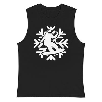 Snowflake - Snowboarding - Muskelshirt (Unisex) snowboarden xxx yyy zzz 2XL