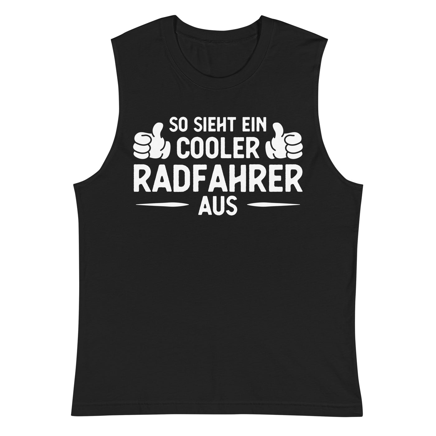 So Sieht Ein Cooler Radfahrer Aus - Muskelshirt (Unisex) fahrrad xxx yyy zzz 2XL