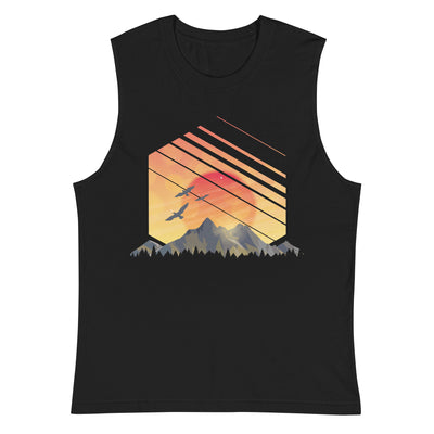 Sonnenaufgang Alpen - Muskelshirt (Unisex) berge xxx yyy zzz 2XL