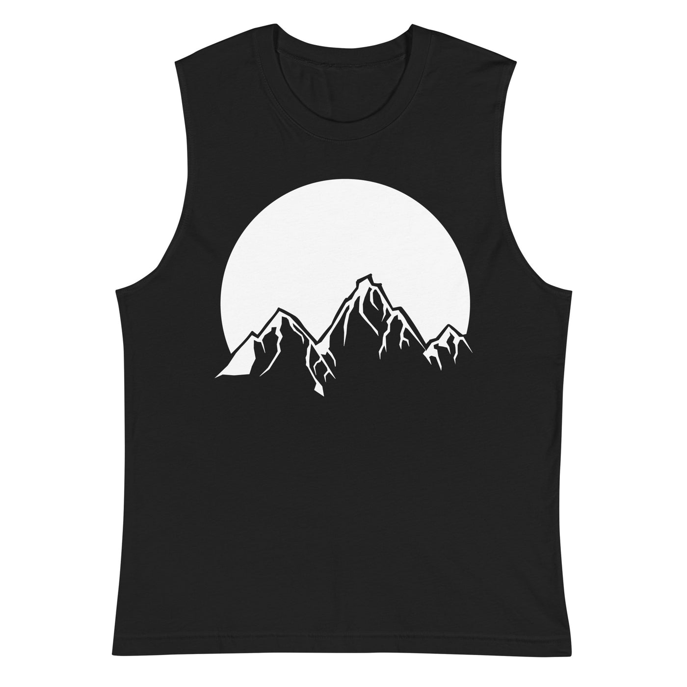 Sonne_-_Berge_-_(B) - Unisex Muscle Shirt | Bella + Canvas 3483 xxx yyy zzz 2XL